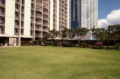 1350 Ala Moana, Grassy Lawn Above Garage, Honolulu, Hawaii condominium sales