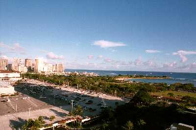 1350 Ala Moana, View from Mid-Level Floor, Honolulu, Hawaii condominium sales