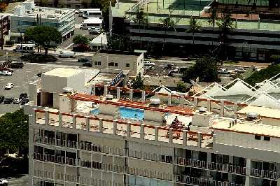 Atkinson Plaza, Rooftop Recreation Deck, Honolulu, Hawaii condominium sales