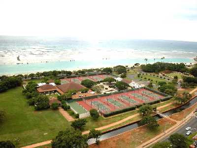 Nauru Tower, Public Tennis Courts (Free Use), Honolulu, Hawaii condominium sales