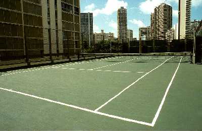 Yacht Harbor Towers, Tennis Court, Honolulu, Hawaii condominium sales