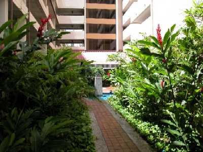 Commodore, Main Entrance, Honolulu, Hawaii condominium sales