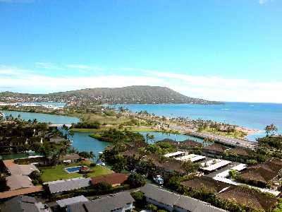 Mount Terrace, View from Upper Floor, Honolulu, Hawaii condominium sales