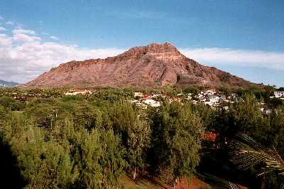 Diamond Head Apartments, Diamond Head View from Upper Level Apartment, Honolulu, Hawaii condominium sales