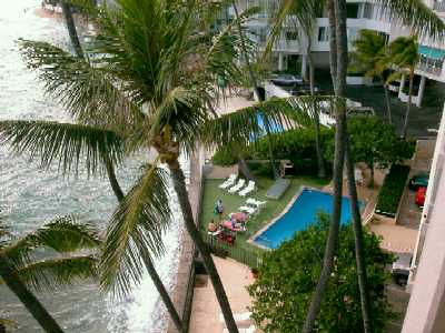 Diamond Head Apartments, Swimming Pool, Honolulu, Hawaii condominium sales