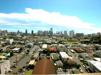 Sovereign, View from Upper Floor, Honolulu, Hawaii condominium sales