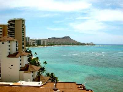 Waikiki Shore, Diamond Head View from Higher Floor, Honolulu, Hawaii condominium sales