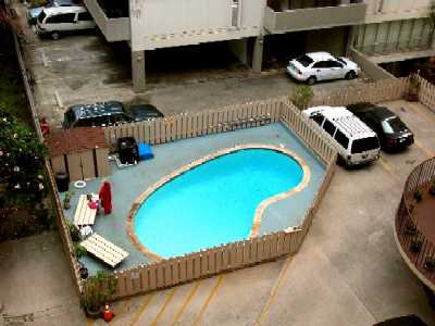 Ala Wai Palms, Swimming Pool, Honolulu, Hawaii condominium sales