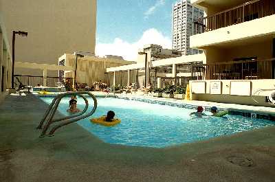 Waikiki Beach Tower, Swimming Pool, Honolulu, Hawaii condominium sales