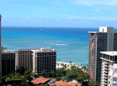 Discovery Bay, Ocean View from Upper Floor "14" Unit, Honolulu, Hawaii condominium sales