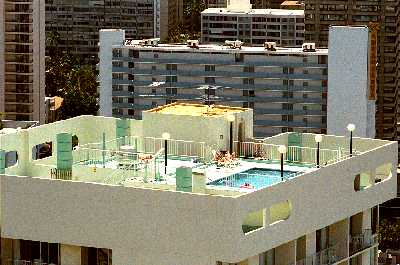 Pavillion at Waikiki, Recreation Deck on Rooftop, Honolulu, Hawaii condominium sales