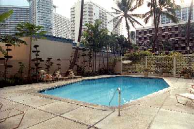 Tradewinds Hotel, Swimming Pool, Honolulu, Hawaii condominium sales